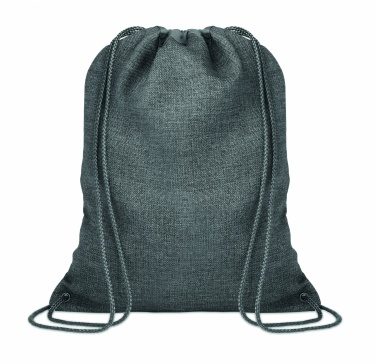 Logotrade advertising product image of: 1200D heathered drawstring bag